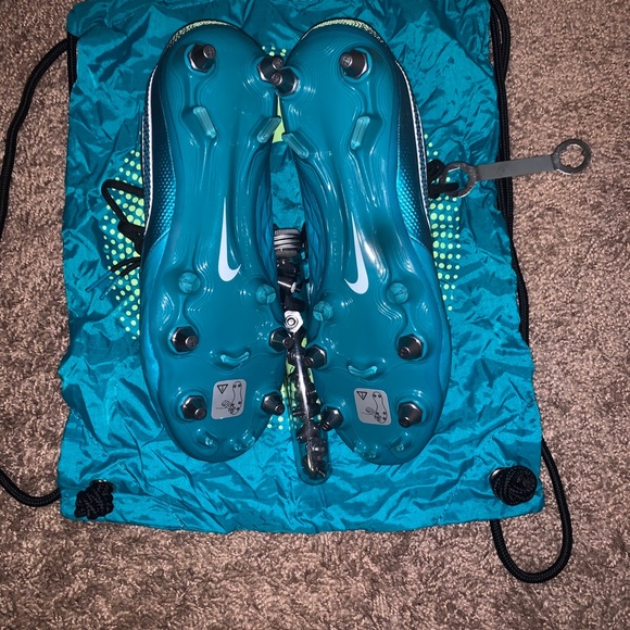 nike tiempo aquamarine